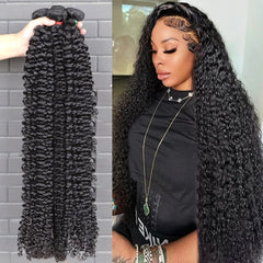 Deep Curly Human Hair Extension