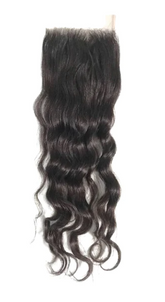 5X5 Raw Cambodian Wavy HD Closure