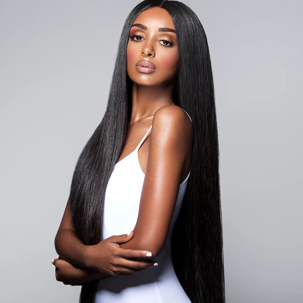 Raw Cambodian Natural Straight Extensions