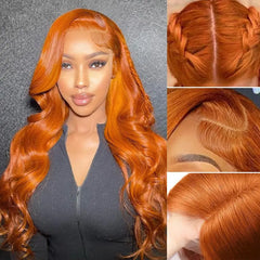 Ginger Body Wave Lace Front Unit